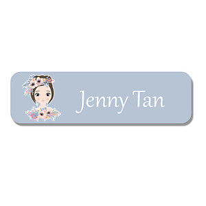 Small Name Label - Flower Girl
