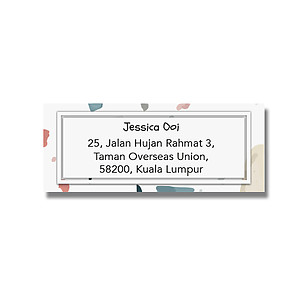 Address Label - Pastel
