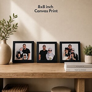 8x8inch (20x20cm) Canvas Print
