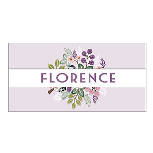 Flower Garden - Large Landscape Sticker