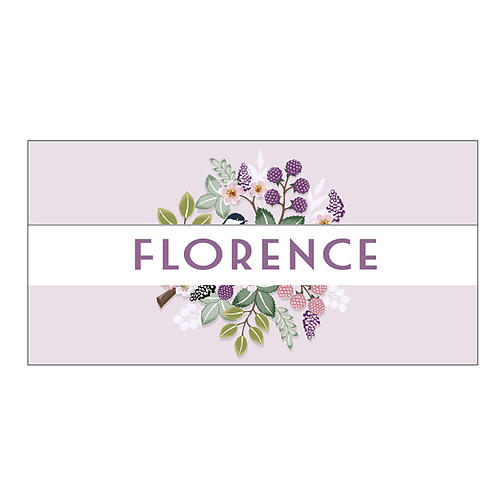 Flower Garden - Large Landscape Sticker